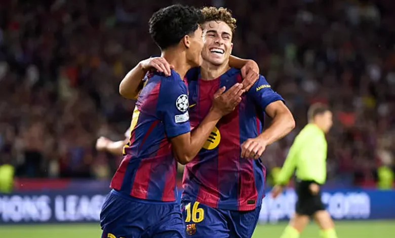 سلسلة تهديفية قياسية لبرشونة في دوري أبطال أوروبا