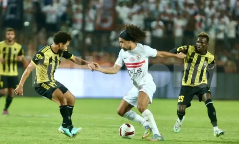 آدم كايد ينتظم في مران الزمالك قبل مواجهة زيسكو