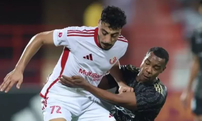 أكرم توفيق يصنع هدفا في مباراة الشمال ضد الشحانية