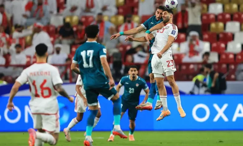 التعادل يؤجل حسم قمة الإمارات والعراق إلى موقعة البصرة