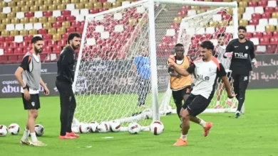 الزمالك يختتم استعداداته لقمة الأهلي