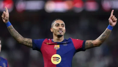 بعد عودته.. هل تأثر برشلونة بإصابة رافينيا؟