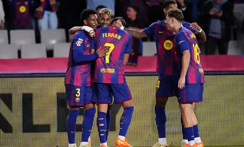 تعادل مثير بين برشلونة وكلوب بروج في أبطال أوروبا