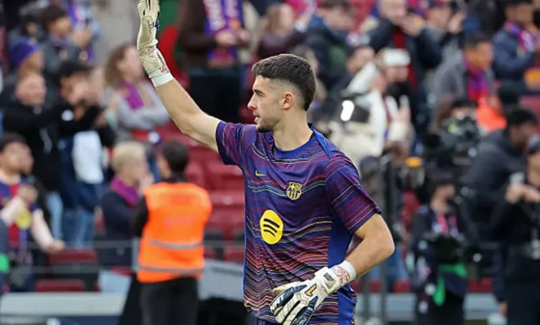 خوان جارسيا.. أعاد الاستقرار لمرمى برشلونة