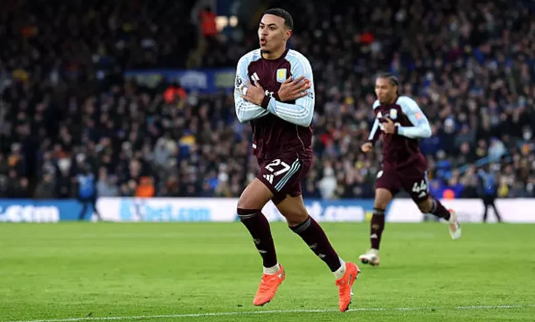 روجرز يتحدث عن سر هدفه أمام ليدز من "كرة ثابتة"