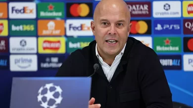 سلوت: مباراة أيندهوفن فرصة للرد بعد الخسارة