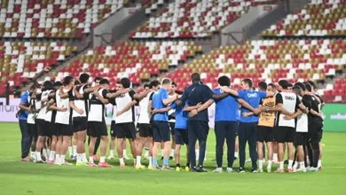 عدسة "يلا كورة" ترصد مران الزمالك قبل قمة الأهلي