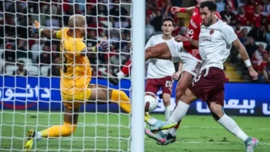 لقطات من مباراة الأهلي وسيراميكا في السوبر (صور)