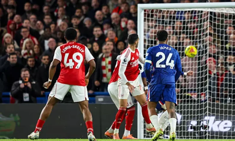 مراوغة ورأسية يشعلان ديربي تشيلسي ضد آرسنال (فيديو)