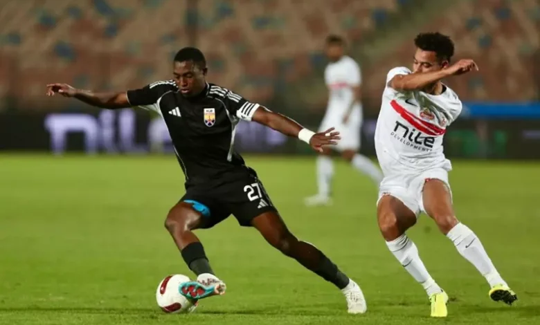 نقل دونجا للمستشفى بعد إصابته في مباراة الزمالك وزيسكو