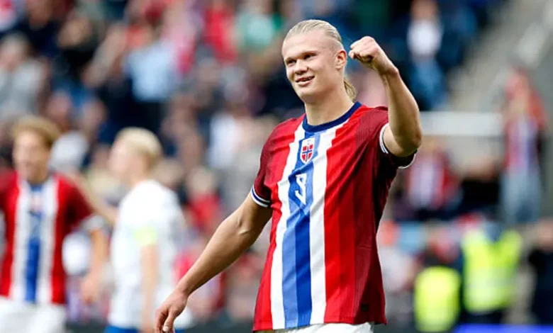 هالاند يتصدر سباق الهدافين في تصفيات كأس العالم