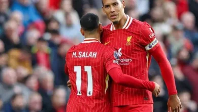 تصريحات فان دايك عن محمد صلاح