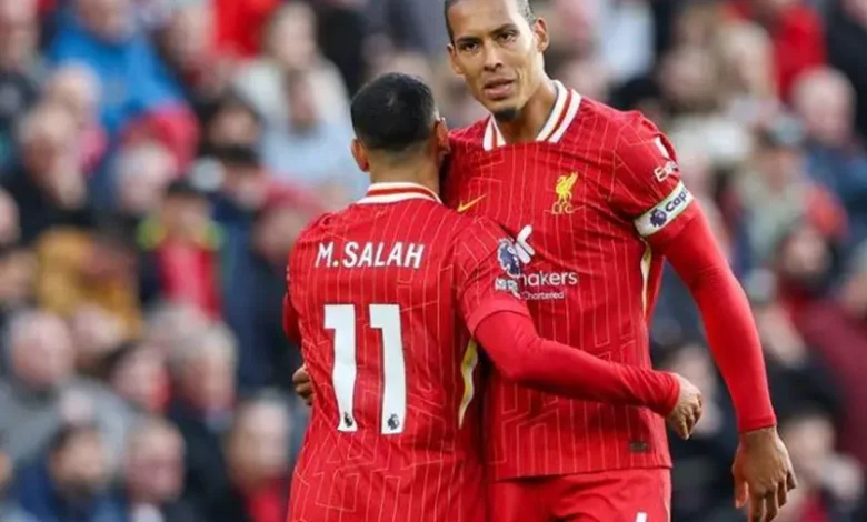 تصريحات فان دايك عن محمد صلاح