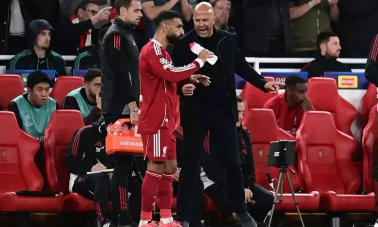 سلوت: صلاح قدوة في ليفربول سواء لعب أم لم يلعب