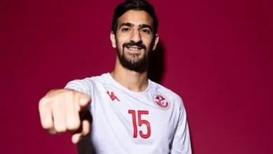 فراس شواط يعزز تقدم تونس أمام فلسطين بكأس العرب
