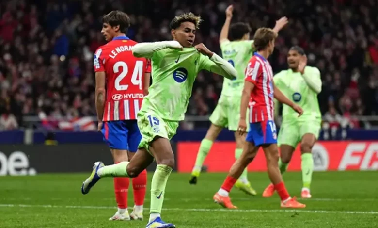 مباراة برشلونة وأتلتيكو مدريد.. الموعد والقناة الناقلة